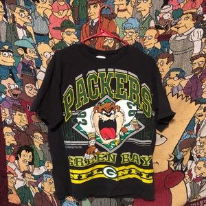 Vintage Green Bay Packer Taz Shirt